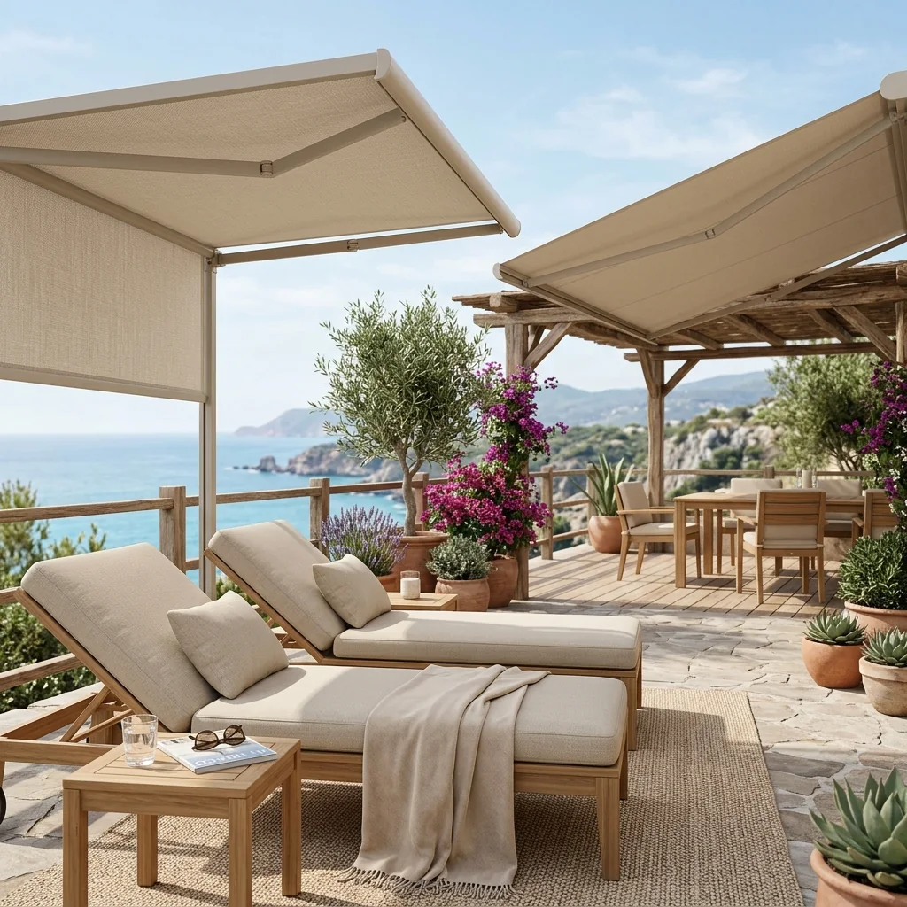 Outdoor kullanıma uygun dayanıklı kumaş uygulaması